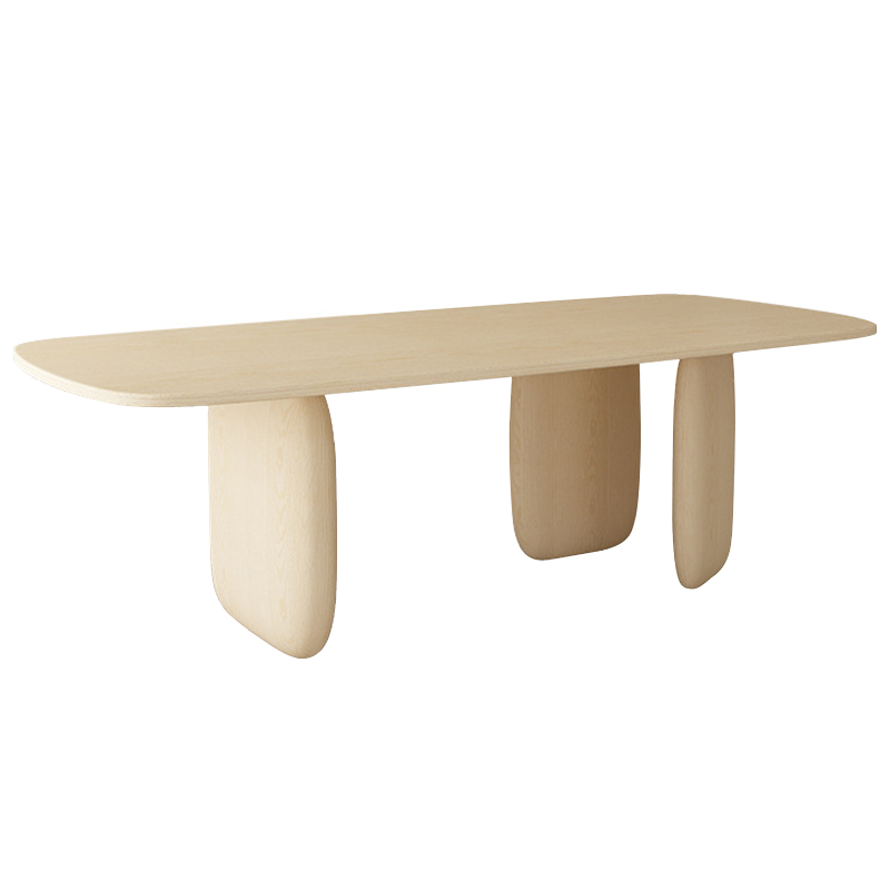 Обеденный стол Colon Dining Table Древесина Бежевый Обеденный стол Colon Dining Table Древесина Бежевый в Тюмени | Loft Concept