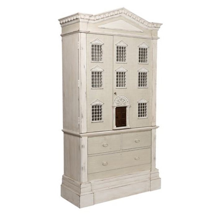 Шкаф "кукольный домик" Dolls House Cabinet ivory ( слоновая кость ) Шкаф "кукольный домик" Dolls House Cabinet ivory ( слоновая кость ) в Тюмени | Loft Concept