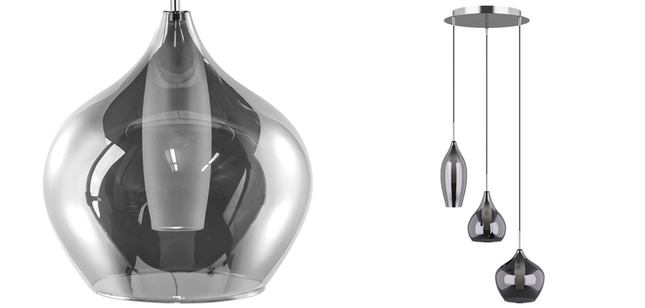 Люстра Candiano Smoke Triple Люстра Candiano Smoke Triple - Loft-Concept в Тюмени