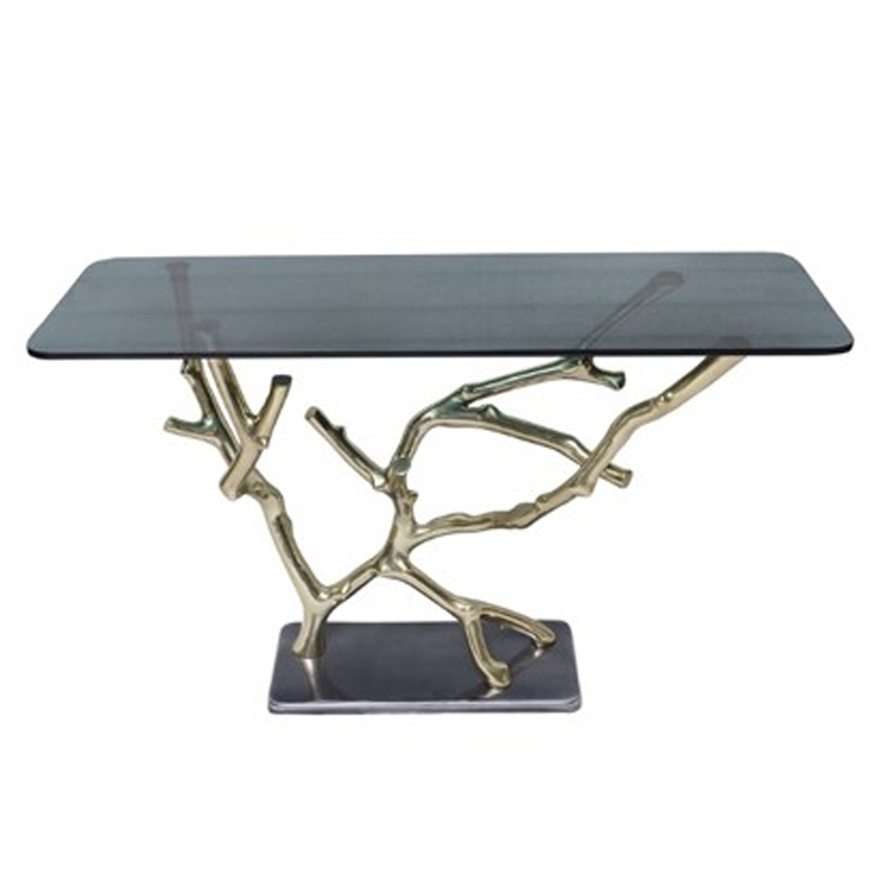 Консоль Console Tree Branches Винтажное Темное Золото  в Тюмени | Loft Concept 
