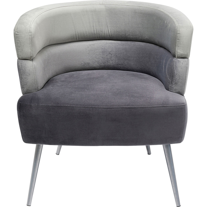Кресло Gray Velvet Superposition Серый Кресло Gray Velvet Superposition Серый в Тюмени | Loft Concept
