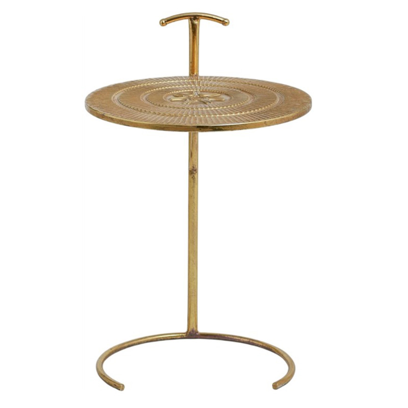 Приставной стол Zethar Side table Золотой Приставной стол Zethar Side table Золотой в Тюмени | Loft Concept