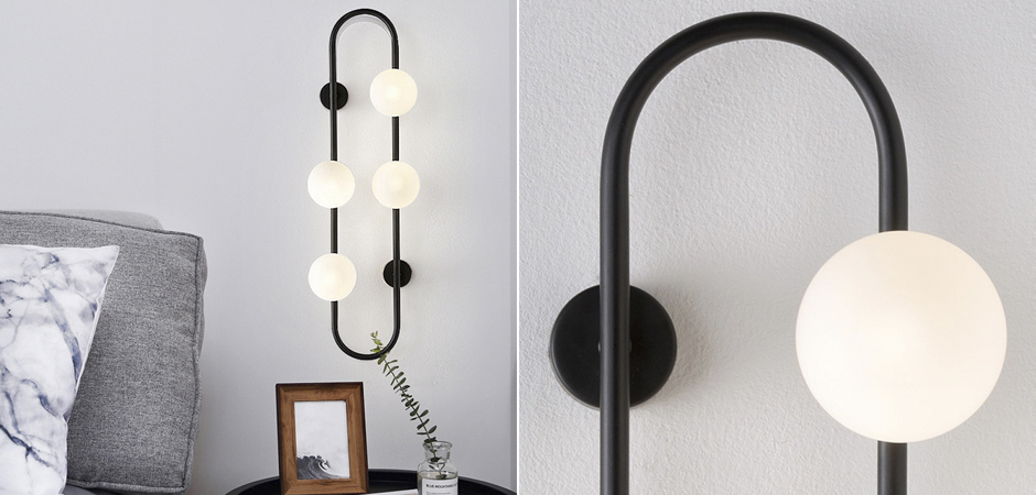 Бра HOOP WALL Lamp Black 4 Бра HOOP WALL Lamp Black 4 - Loft-Concept в Тюмени