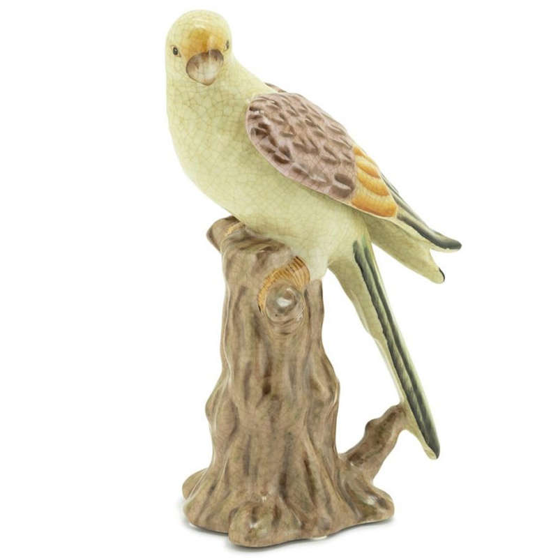 Статуэтка Parrot With Trunk Right Мульти Желтый Коричневый Статуэтка Parrot With Trunk Right Мульти Желтый Коричневый в Тюмени | Loft Concept