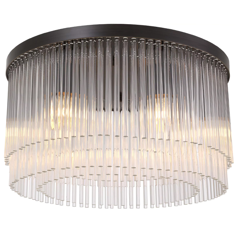 Потолочный светильник Eichholtz Ceiling Lamp Hector Bronze Прозрачное Стекло Темная бронза Потолочный светильник Eichholtz Ceiling Lamp Hector Bronze Прозрачное Стекло Темная бронза в Тюмени | Loft Concept
