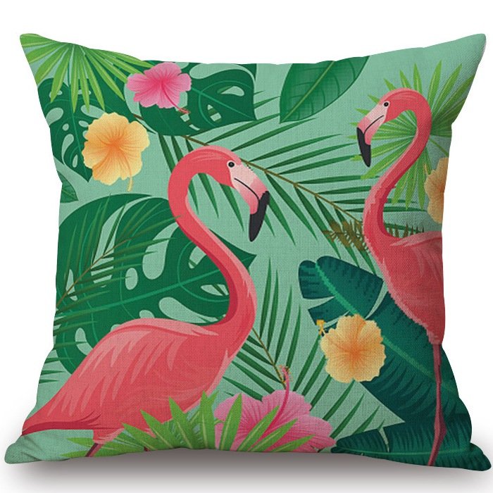 Декоративная подушка Pink Flamingo #16 Декоративная подушка Pink Flamingo #16 в Тюмени | Loft Concept