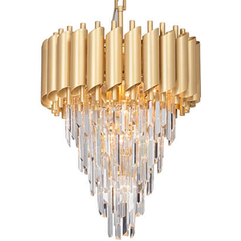 Empire Gold Chandelier Crystal D 50 Глянцевое золото Empire Gold Chandelier Crystal D 50 Глянцевое золото в Тюмени | Loft Concept