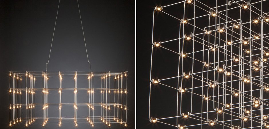 Люстра Quasar Cosmos Square LED pendant light Люстра Quasar Cosmos Square LED pendant light - Loft-Concept в Тюмени