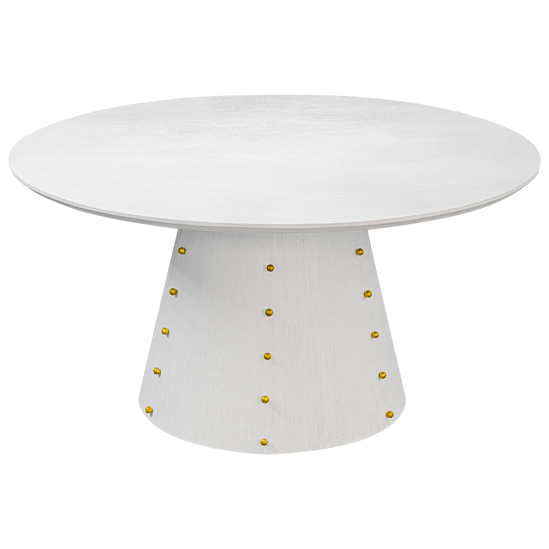 Las Vegas Table White Burl Обеденный Стол ivory ( слоновая кость ) Золотой Las Vegas Table White Burl Обеденный Стол ivory ( слоновая кость ) Золотой в Тюмени | Loft Concept