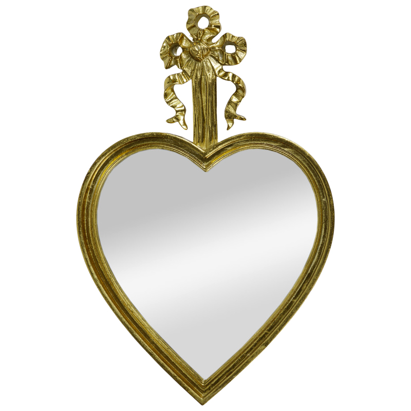 Зеркало Mirror Heart Золотое Золотой Зеркало Mirror Heart Золотое Золотой в Тюмени | Loft Concept