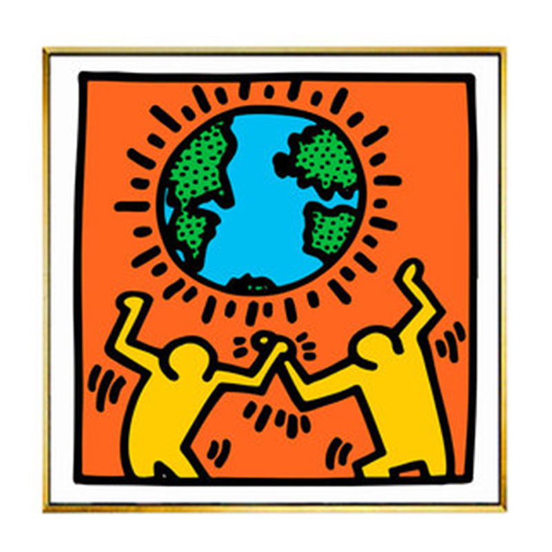 Постер Keith Haring 25 Мульти Постер Keith Haring 25 Мульти в Тюмени | Loft Concept