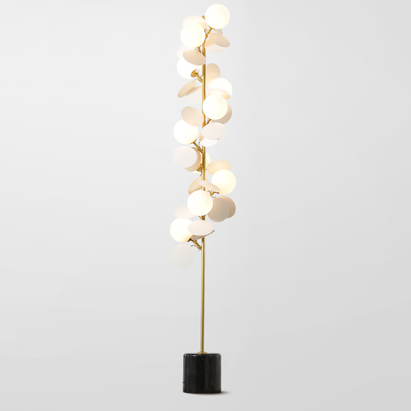 Торшер MATISSE Floor Lamp Белое матовое стекло Золотой Черный Белый Мокко Торшер MATISSE Floor Lamp Белое матовое стекло Золотой Черный Белый Мокко в Тюмени | Loft Concept