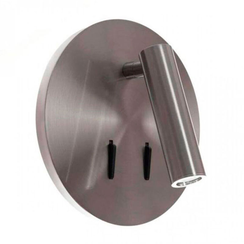 Бра Chelsom WALL LED DOCK Silver Round Серебряный Бра Chelsom WALL LED DOCK Silver Round Серебряный в Тюмени | Loft Concept