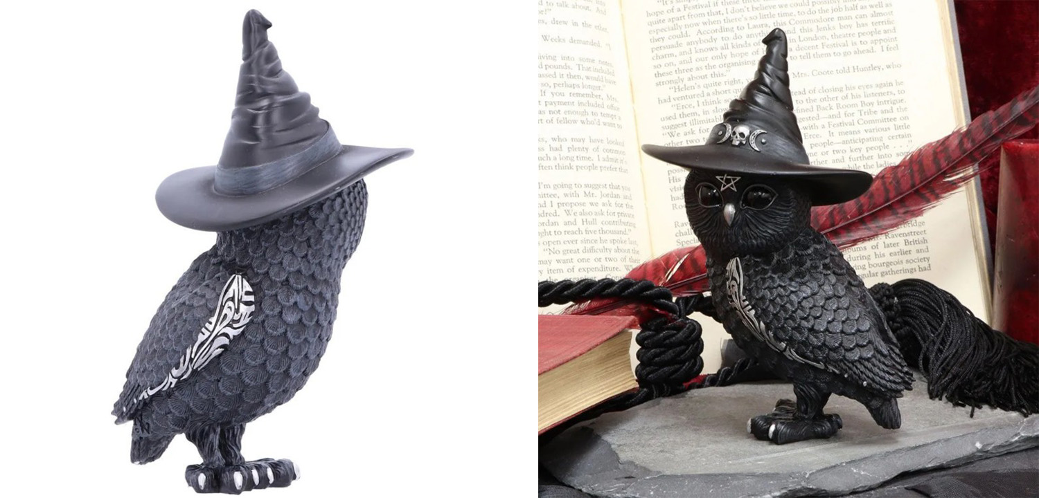 Статуэтка Black Owl - фото