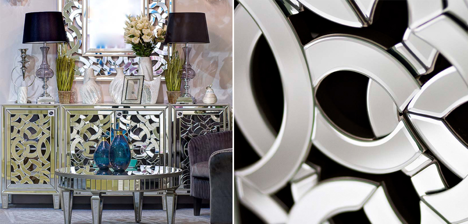 Тумба Mirror Ornament Nightstand Тумба Mirror Ornament Nightstand - Loft-Concept в Тюмени