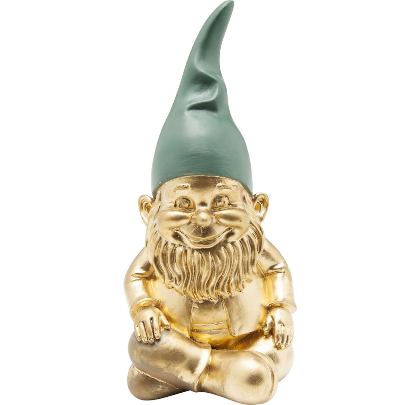 Статуэтка Golden Sitting Gnome Золотой Статуэтка Golden Sitting Gnome Золотой в Тюмени | Loft Concept