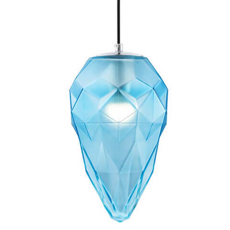 Подвесной светильник Jewel Athena blue 18 Голубой Хром Подвесной светильник Jewel Athena blue 18 Голубой Хром в Тюмени | Loft Concept
