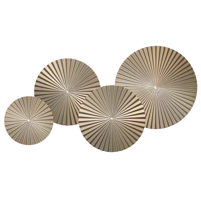 Арт-объект Apollo Champagne Wall Plaque Disc 4 Золотой Шампань Арт-объект Apollo Champagne Wall Plaque Disc 4 Золотой Шампань в Тюмени | Loft Concept