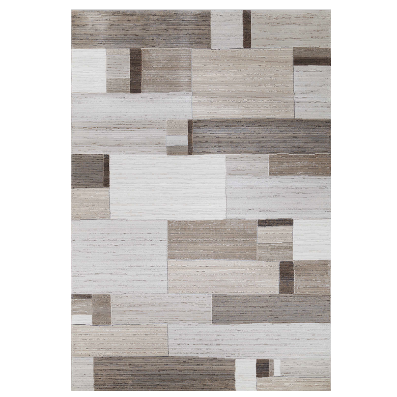 Ковёр синтетический Geometry Tile Бежево-серый Коричневый Ковёр синтетический Geometry Tile Бежево-серый Коричневый в Тюмени | Loft Concept