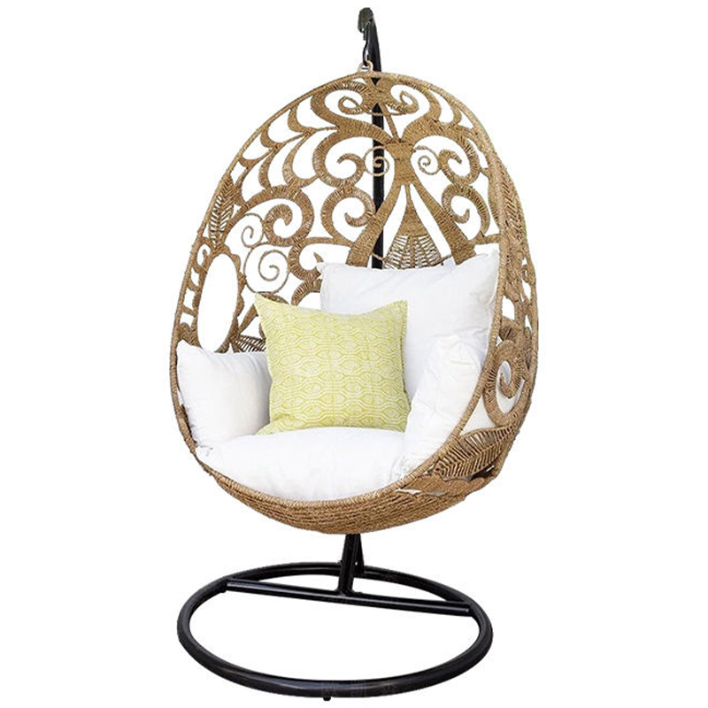 Плетеное кресло Azure Wicker Armchair Бежевый Коричневый Черный Плетеное кресло Azure Wicker Armchair Бежевый Коричневый Черный в Тюмени | Loft Concept