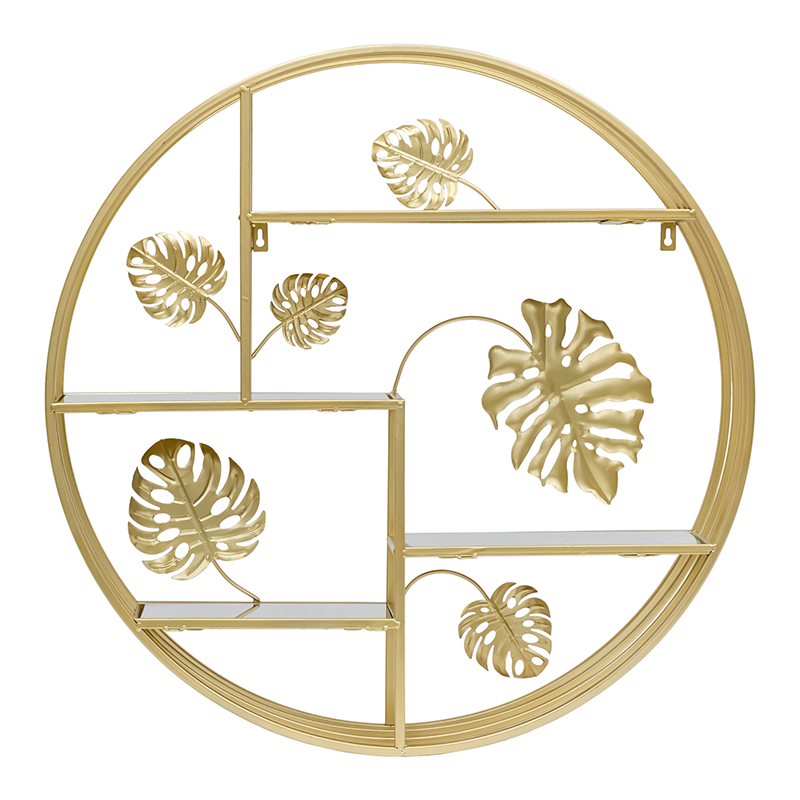 Полка Gold Tropical Shelf Золотой Полка Gold Tropical Shelf Золотой в Тюмени | Loft Concept