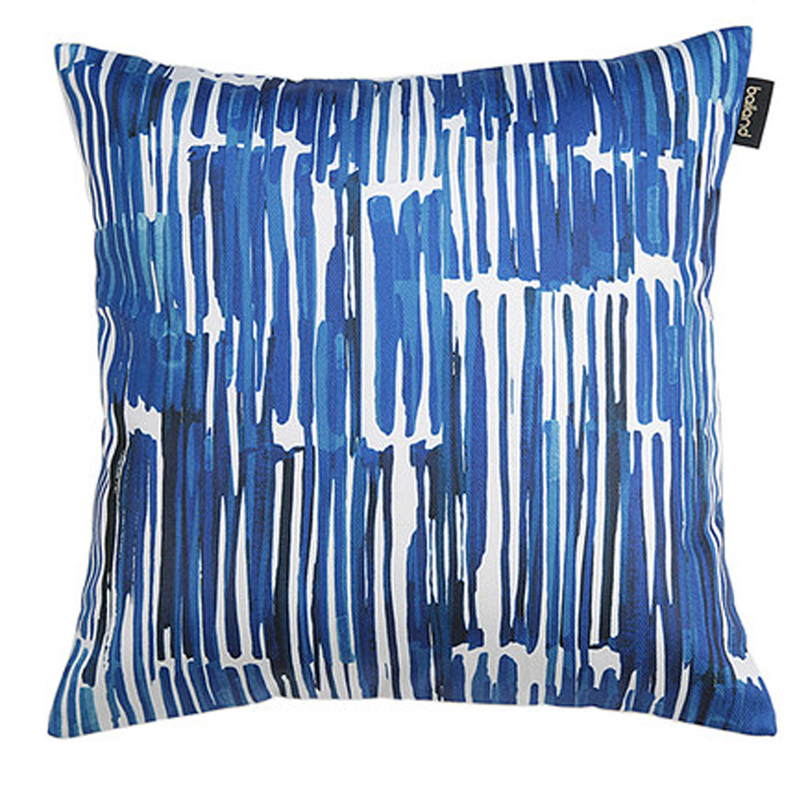Подушка Pillow Indigo blue Синий Белый Подушка Pillow Indigo blue Синий Белый в Тюмени | Loft Concept