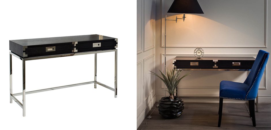 Рабочий стол Black Grace Desk Рабочий стол Black Grace Desk - Loft-Concept в Тюмени