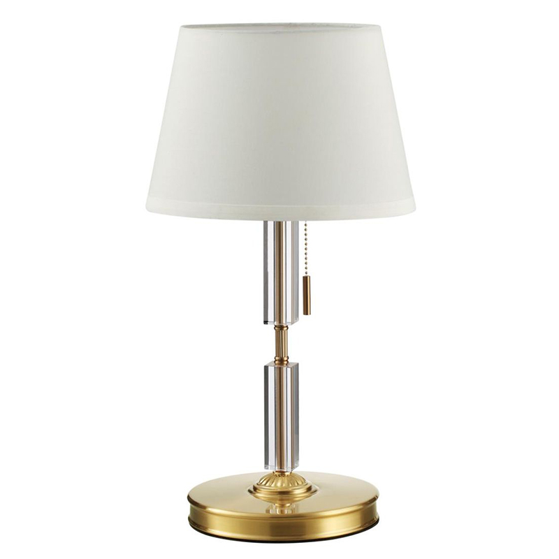 Настольная лампа Ramona White Table Lamp Бронза Белый Настольная лампа Ramona White Table Lamp Бронза Белый в Тюмени | Loft Concept