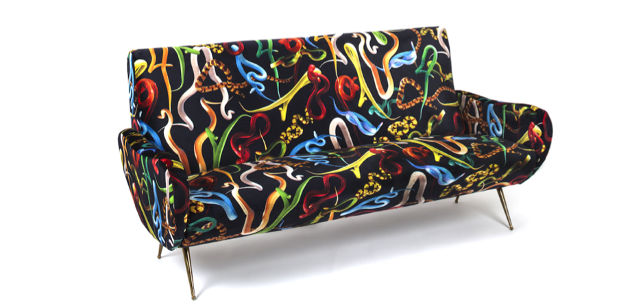 Диван Sofa Three Seater Snakes Диван Sofa Three Seater Snakes - Loft-Concept в Тюмени