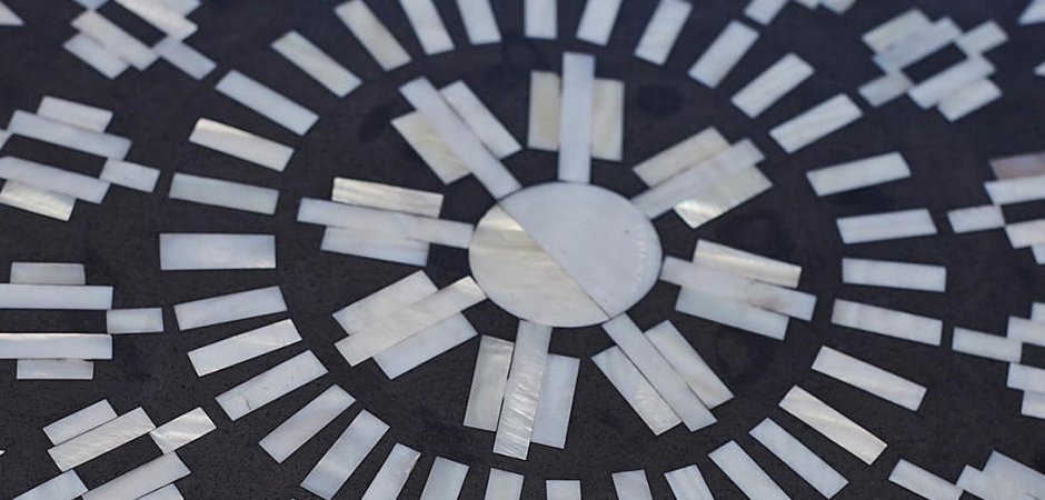 Табурет Inlaid Bone Rhombuses - Loft-Concept в Тюмени