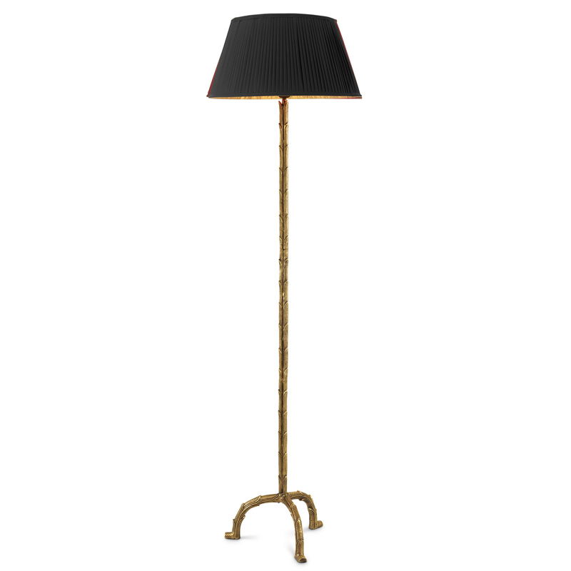 Торшер Eichholtz Floor Lamp Le Coultre Винтажная латунь Черный Торшер Eichholtz Floor Lamp Le Coultre Винтажная латунь Черный в Тюмени | Loft Concept