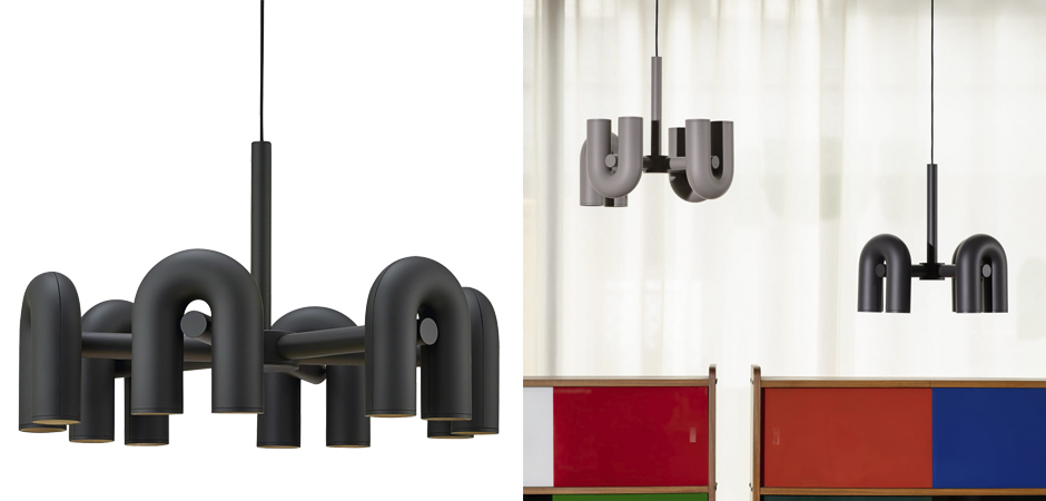 Люстра Cirkus AGO Lighting black 4-6 Люстра Cirkus AGO Lighting black 4-6 - Loft-Concept в Тюмени
