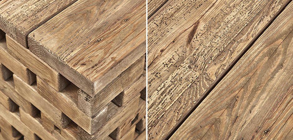 Приставной стол Wicker Bricks Приставной стол Wicker Bricks - Loft-Concept в Тюмени