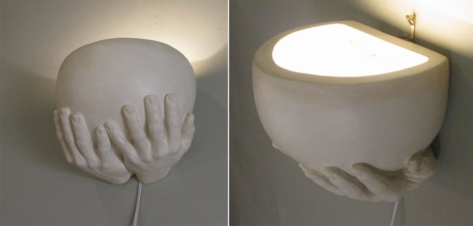Бра Hands Lighted Wall Sconce by Richard Etts Бра Hands Lighted Wall Sconce by Richard Etts - Loft-Concept в Тюмени
