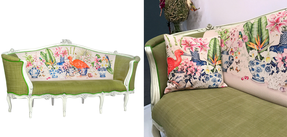 Диван Poetry of Flowers and Birds Sofa Диван Poetry of Flowers and Birds Sofa - Loft-Concept в Тюмени