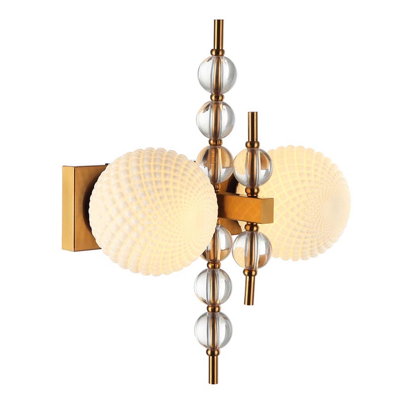 Бра Addelyn Sconce Белый Латунь Бра Addelyn Sconce Белый Латунь в Тюмени | Loft Concept