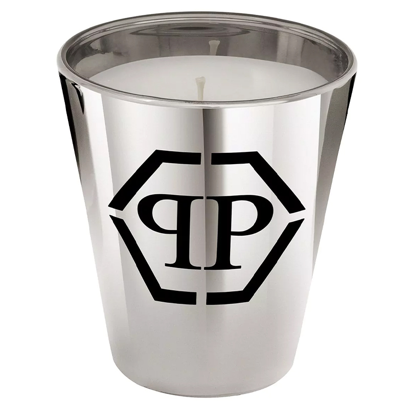Свеча Philipp Plein Candle Empire Platinum M Серебряный Белый Черный Свеча Philipp Plein Candle Empire Platinum M Серебряный Белый Черный в Тюмени | Loft Concept