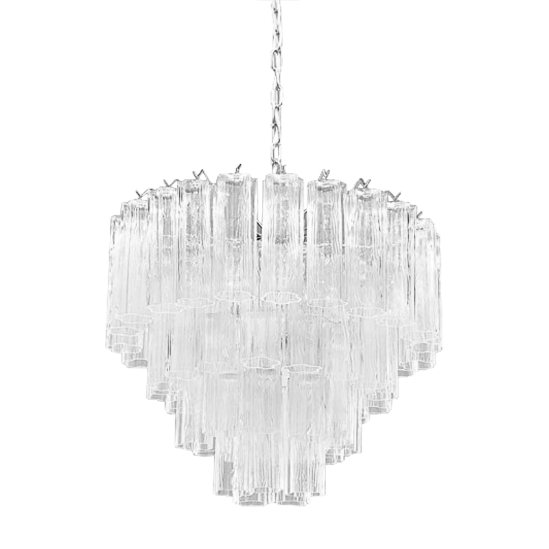 Люстра Touchet Chandeliers Хром Прозрачный Люстра Touchet Chandeliers Хром Прозрачный в Тюмени | Loft Concept