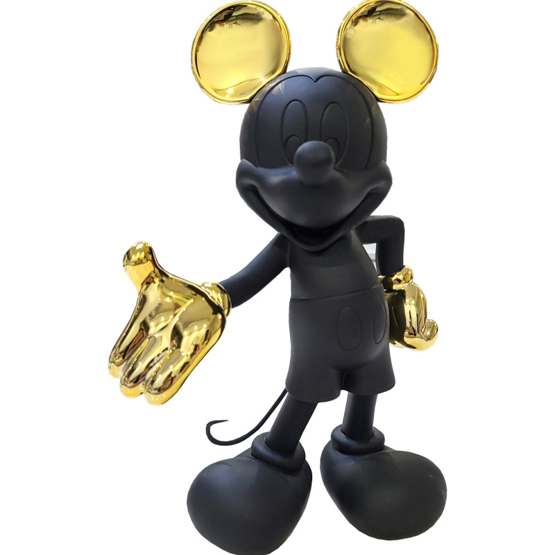 Статуэтка Mickey Mouse statuette black Черный Глянцевое золото Статуэтка Mickey Mouse statuette black Черный Глянцевое золото в Тюмени | Loft Concept