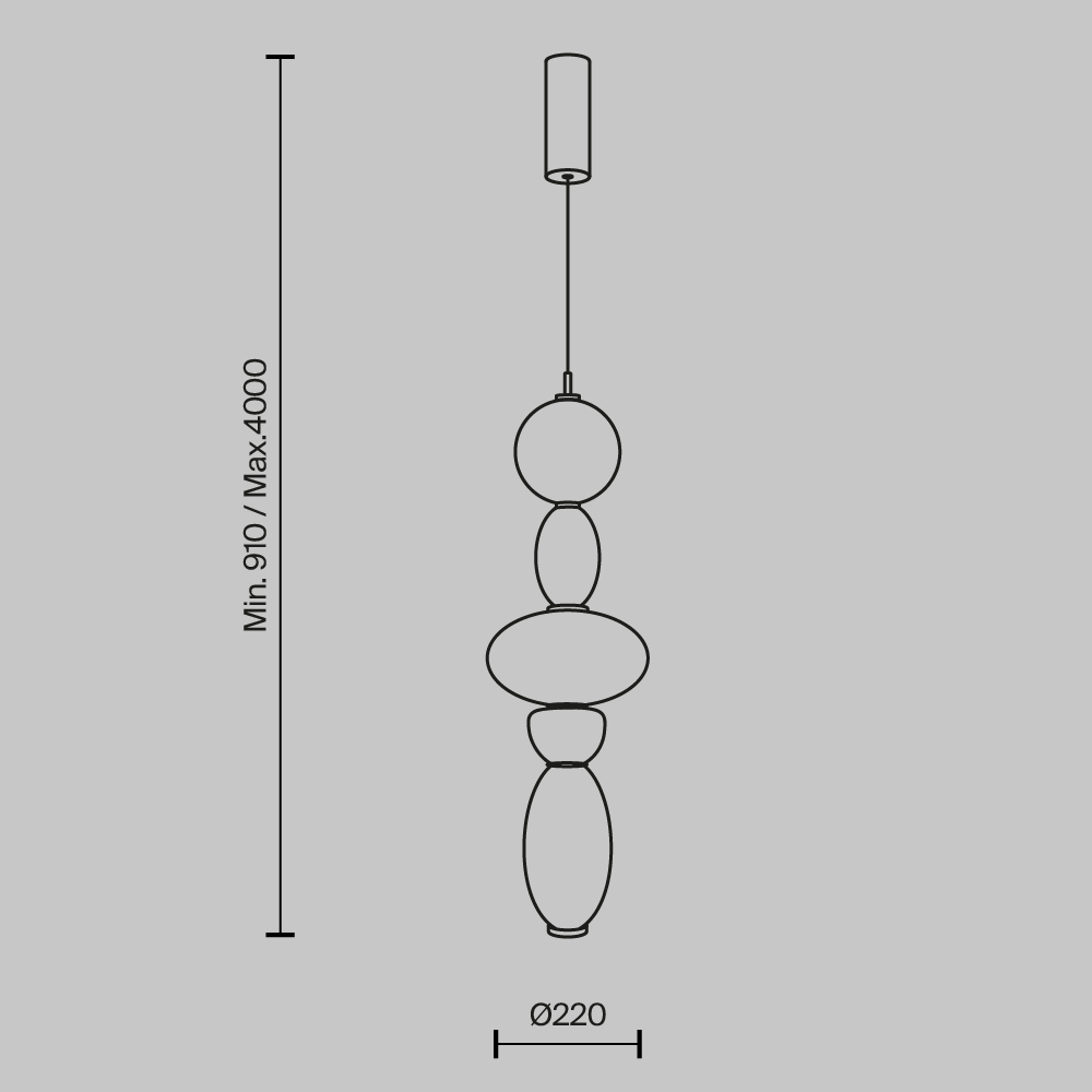 Подвесной светильник Adore LED 3000K 23Bт  в Тюмени