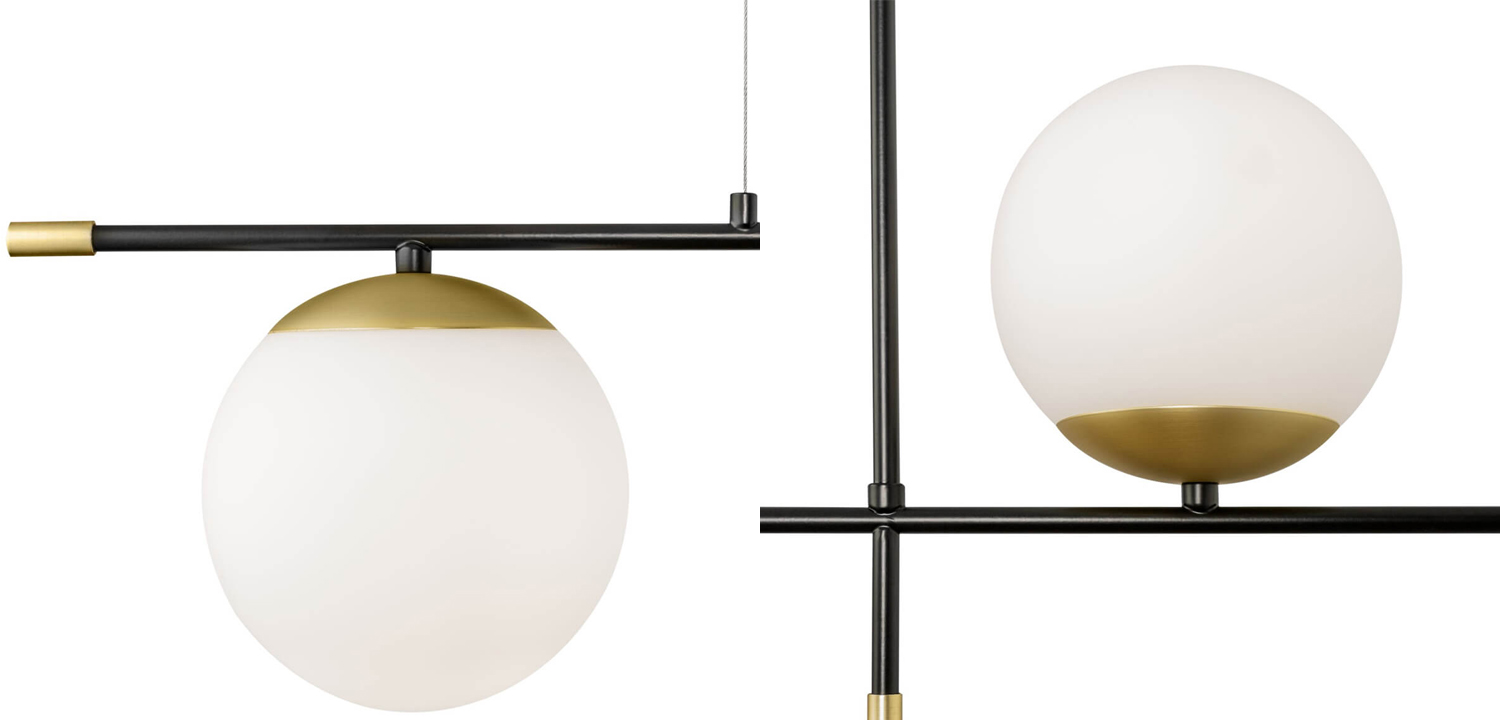 Светильник Spike Two Balls Hanging Lamp - фото