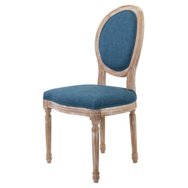 Стул French chairs Provence Indigo Chair Голубой пастельный Бежевый Стул French chairs Provence Indigo Chair Голубой пастельный Бежевый в Тюмени | Loft Concept