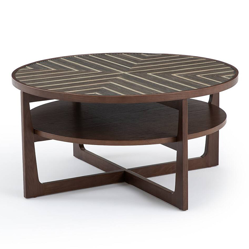 Кофейный стол Rumon Coffee Table Коричневый Кофейный стол Rumon Coffee Table Коричневый в Тюмени | Loft Concept