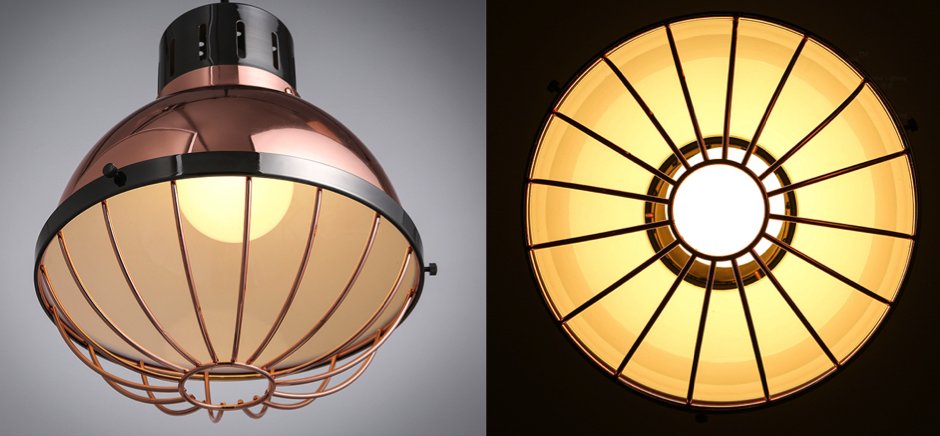 Подвесной светильник Ufo Copper Pendant Small Подвесной светильник Ufo Copper Pendant Small - Loft-Concept в Тюмени