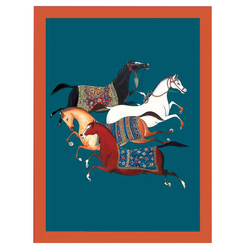 Плед Hermes Four Horses Plaid Изумрудный Оранжевый Мульти Плед Hermes Four Horses Plaid Изумрудный Оранжевый Мульти в Тюмени | Loft Concept