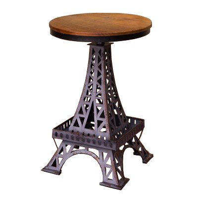 Барный стул Eiffel Tower Bar Stool Коричневый Черный Барный стул Eiffel Tower Bar Stool Коричневый Черный в Тюмени | Loft Concept