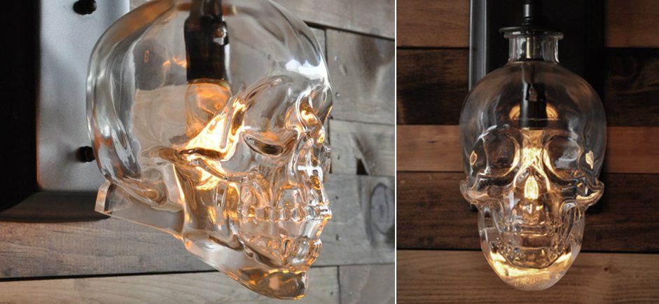 Бра Череп Glass Skull Бра Череп Glass Skull - Loft-Concept в Тюмени