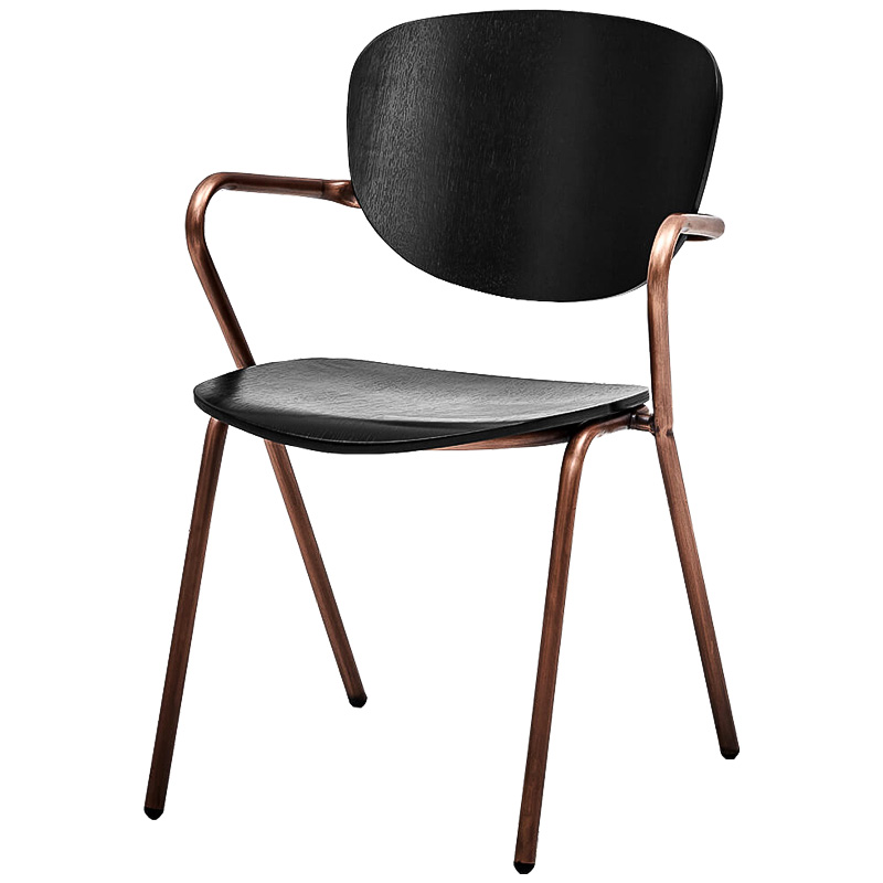 Стул Alpha Stool Черный Бронза Стул Alpha Stool Черный Бронза в Тюмени | Loft Concept