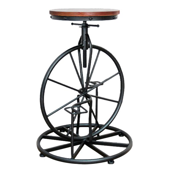 Барный стул Велосипед Lovt Bar Stool bicycle Коричневый Черный Барный стул Велосипед Lovt Bar Stool bicycle Коричневый Черный в Тюмени | Loft Concept