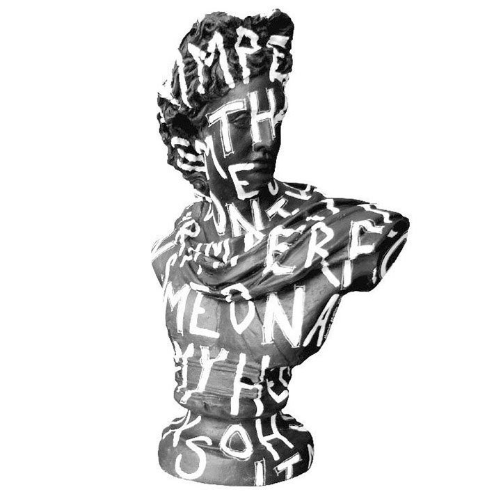 Статуэтка Bust Contemporary Art Черный Белый Статуэтка Bust Contemporary Art Черный Белый в Тюмени | Loft Concept